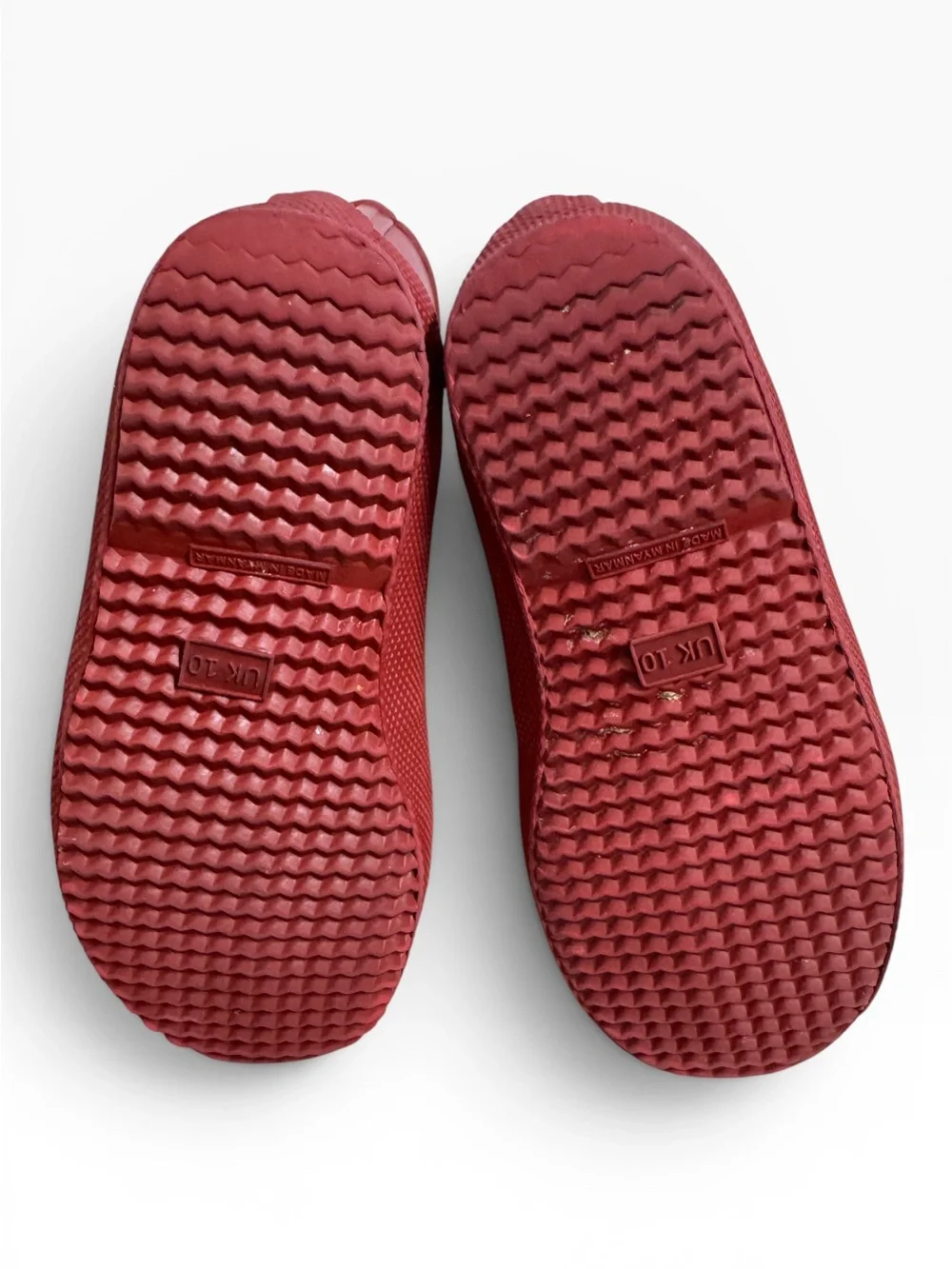 Hunter Kids Original First Classic Rain Boots Red Waterproof Rubber Youth US 11